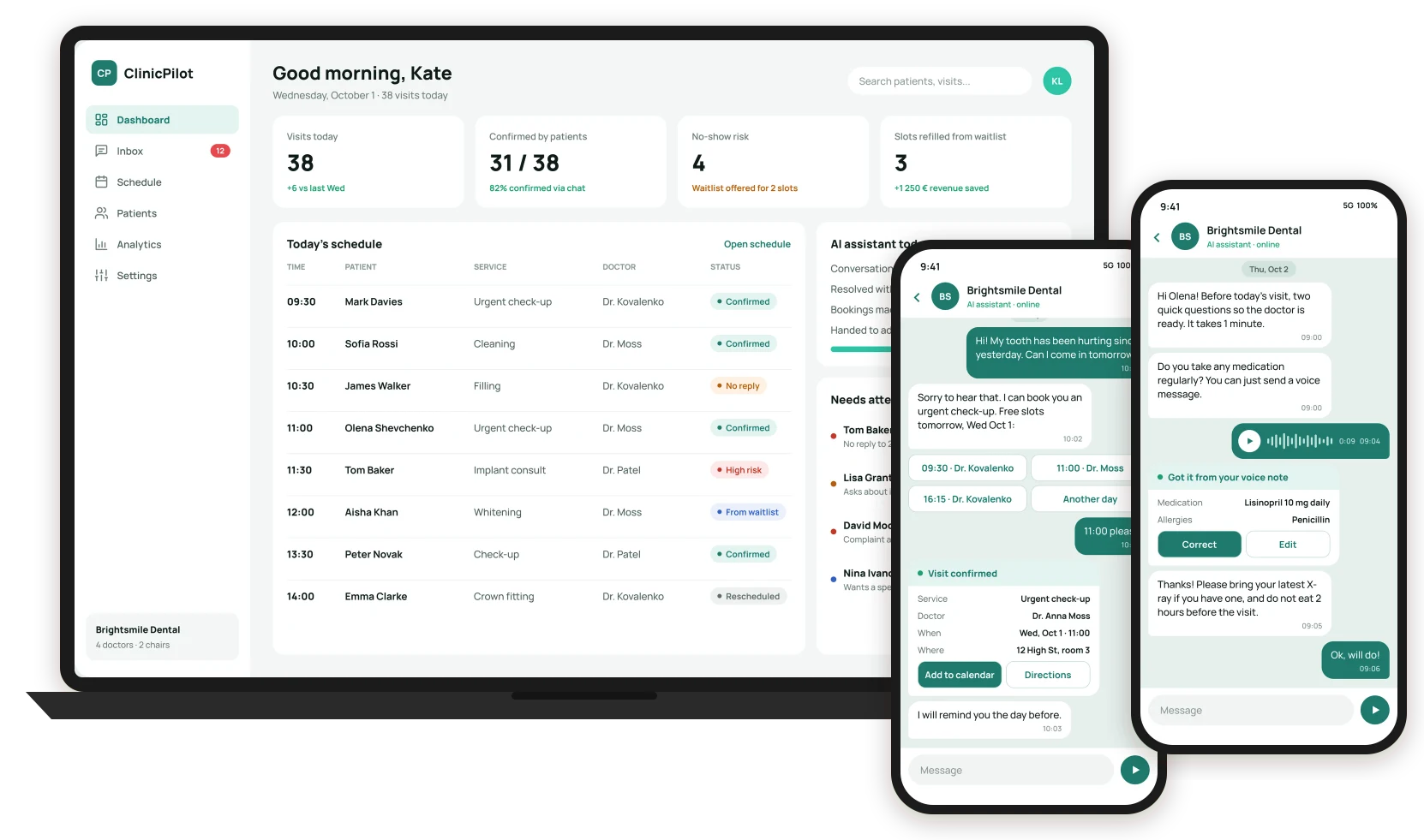 ClinicPilot preview